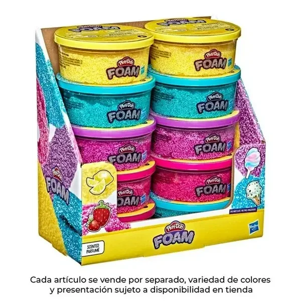 F4761 Play-Doh Foam Lata Individual Toy, Colores