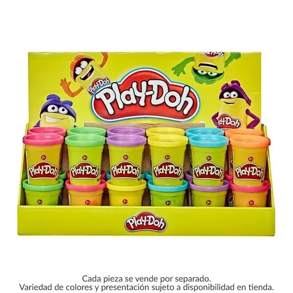 B6756 Play-Doh Paquete de 12 latas de 112 Gramos de Masa modeladora