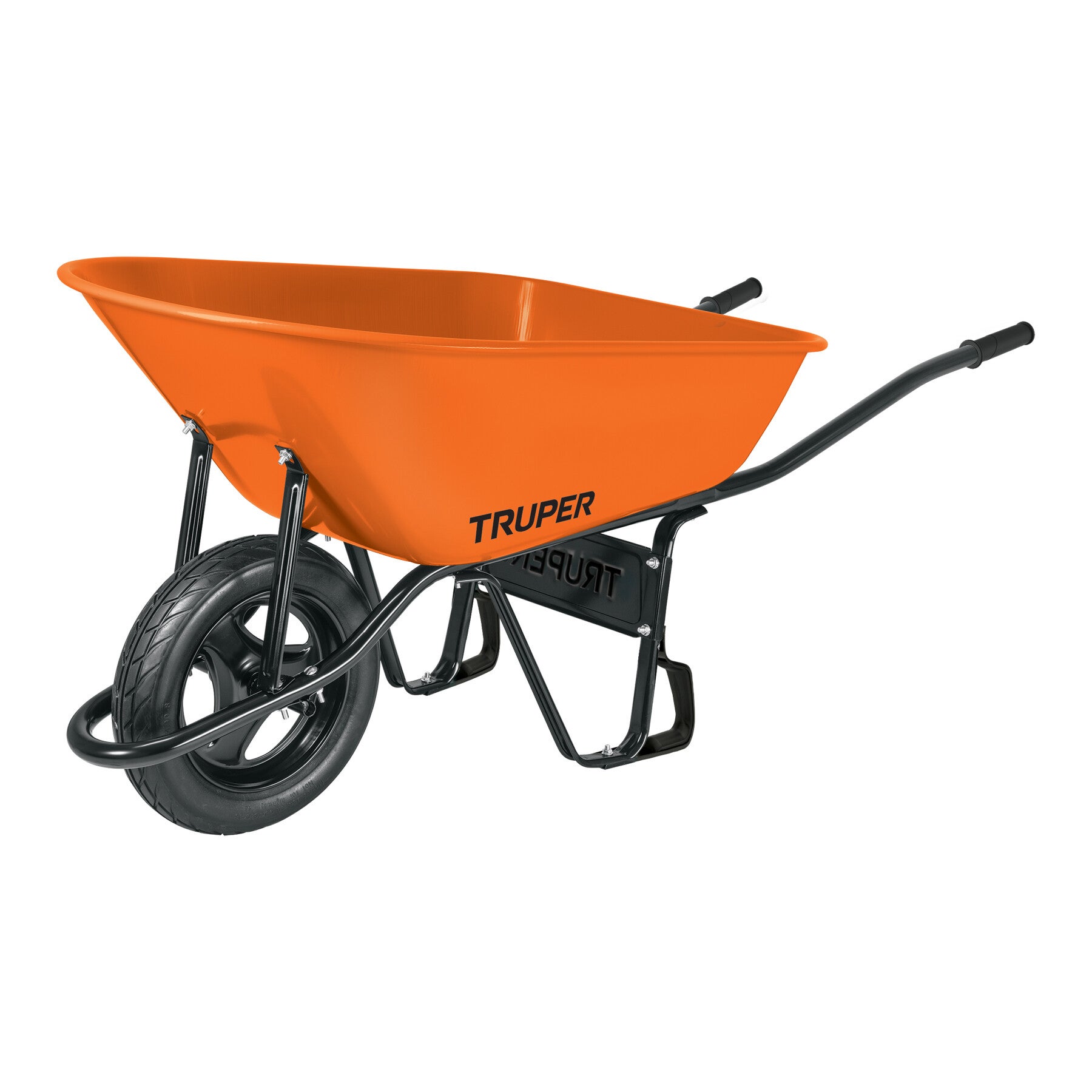 AM3K100177 Carretilla 8 ft3 Imponchable, bastidor tubular, TRUPER