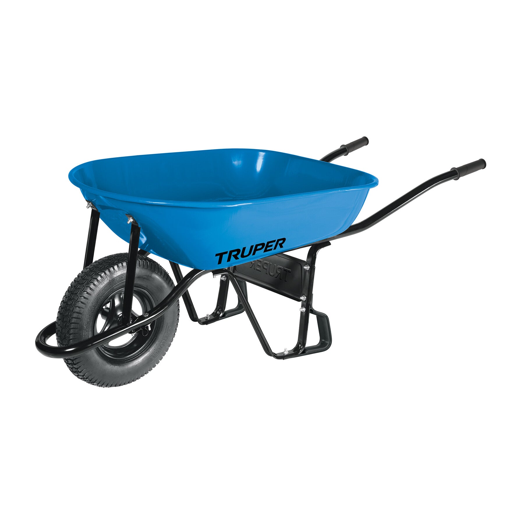AM3K11752 Carretilla 5.5 ft3 Neumática, bastidor tubular, TRUPER