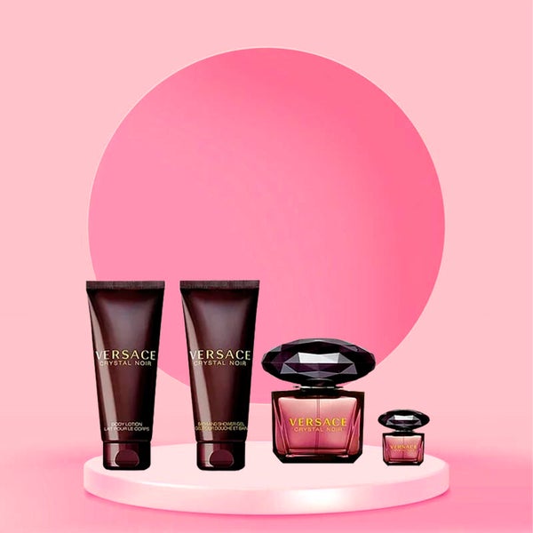 CRYSTAL NOIR SET 4 PIEZAS 90ML