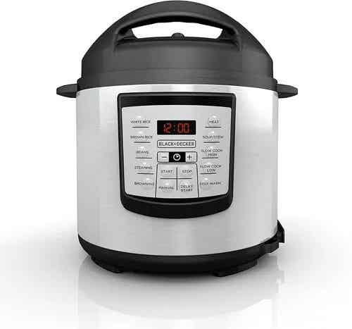 Olla de presión de 5.7l Black & Decker PR100B