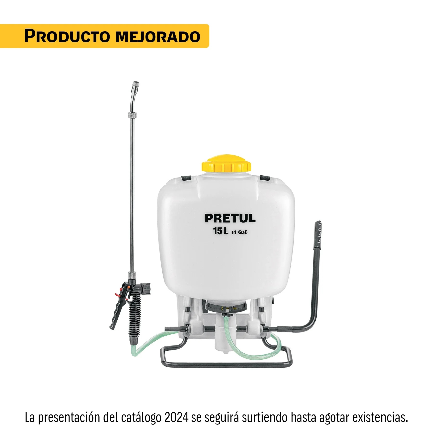 AM3K24583 Fumigador de 15 L manual de mochila, PRETUL