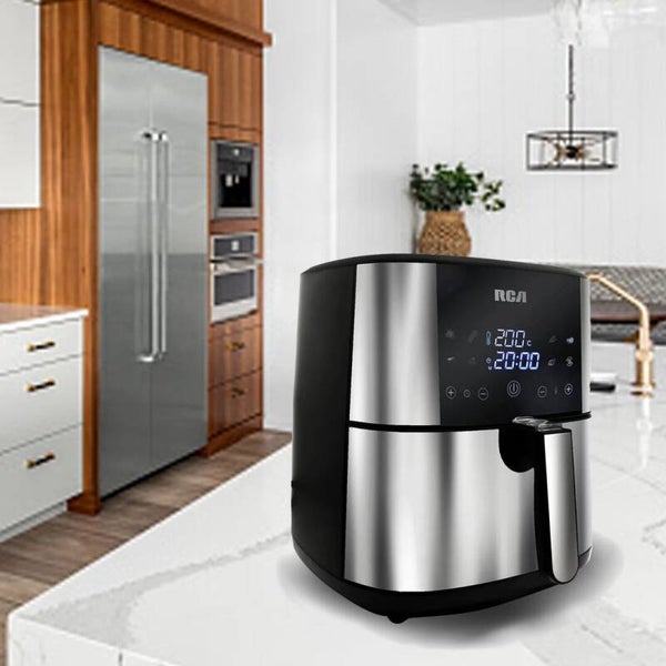 FREIDORA DE AIRE RCA 8L PLATA