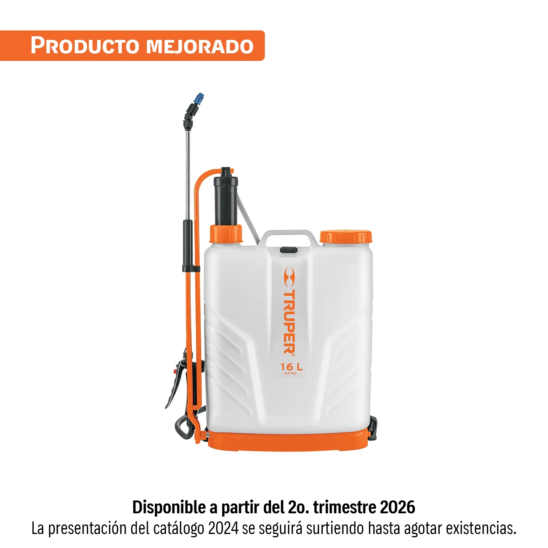AM3K14192 Fumigador de 16 L manual de mochila, TRUPER
