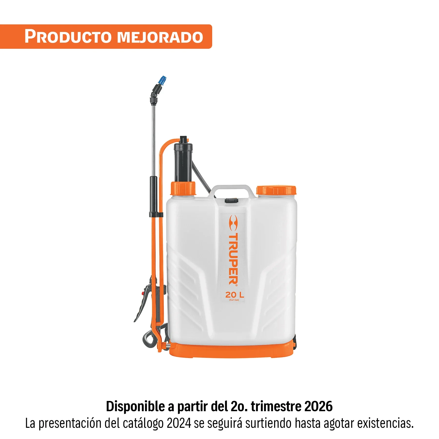 AM3K14193 Fumigador de 20 L manual de mochila, TRUPER