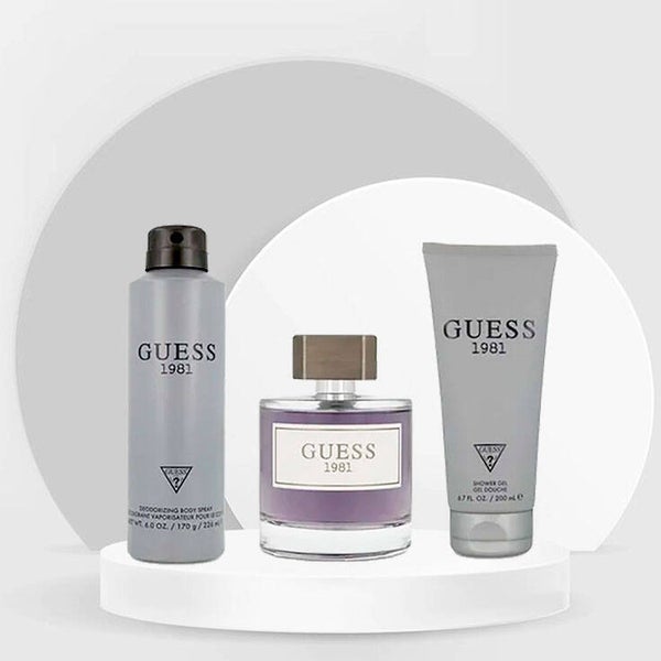 AM3KGUESS1981SETEDTM GUESS 1981 SET 3 PIEZAS