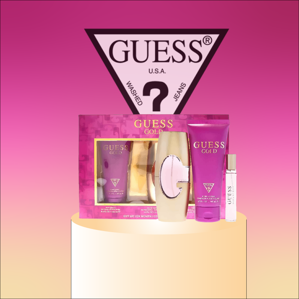 GUESS WOMAN GOLD SET 3 PIEZAS 75ML