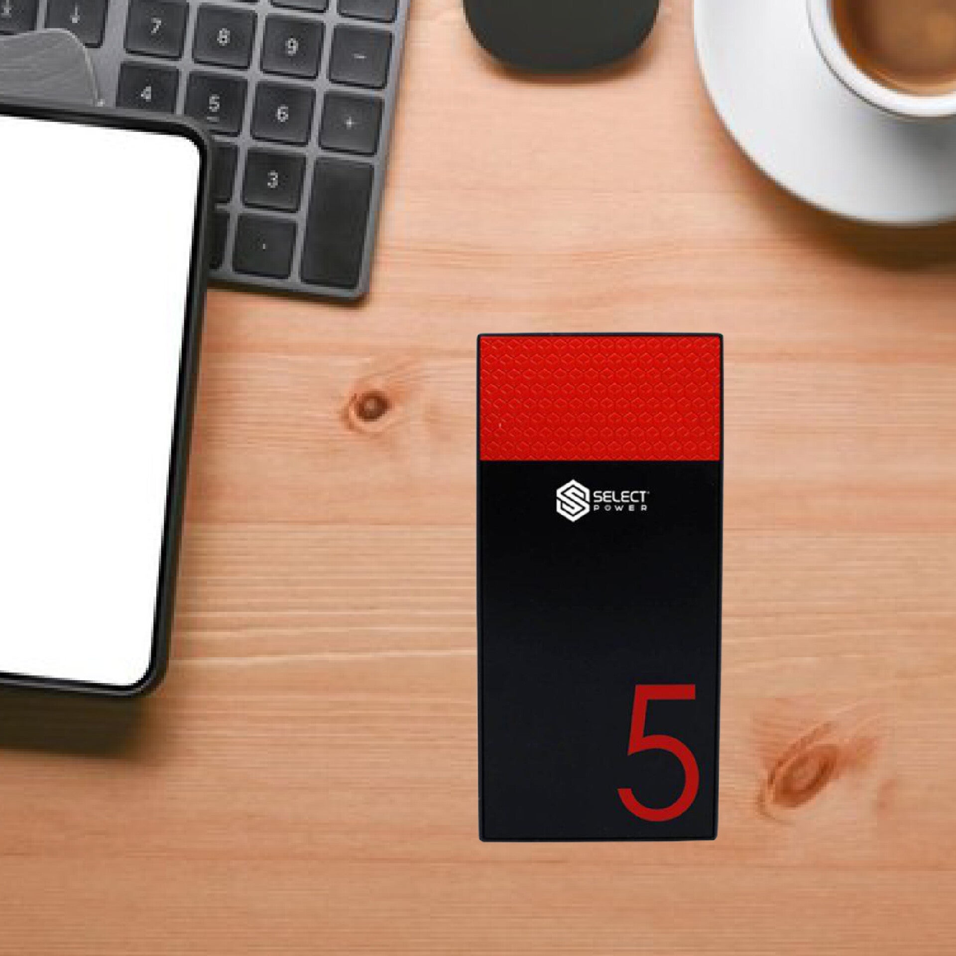 POWER BANK 5000 MAH 2 PUERTOS USB NEGRO SELECTSOUND