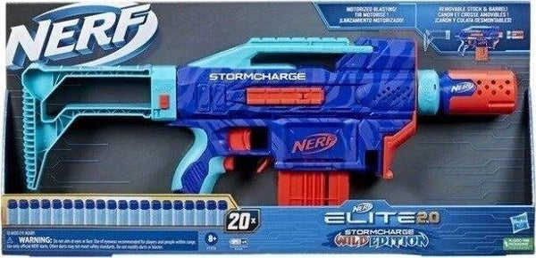 F7376	NERF ELITE 2.0 EDICION SALVAJE CARGA DE TORMENTA