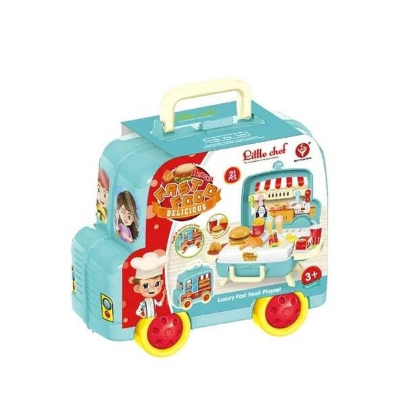 922-81 LITTLE CHEF SET DE COMIDA RAPIDA DE LUJO