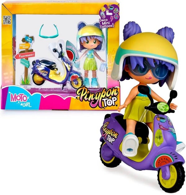 PNN03000 PINYPON TOP MOTO GIRL