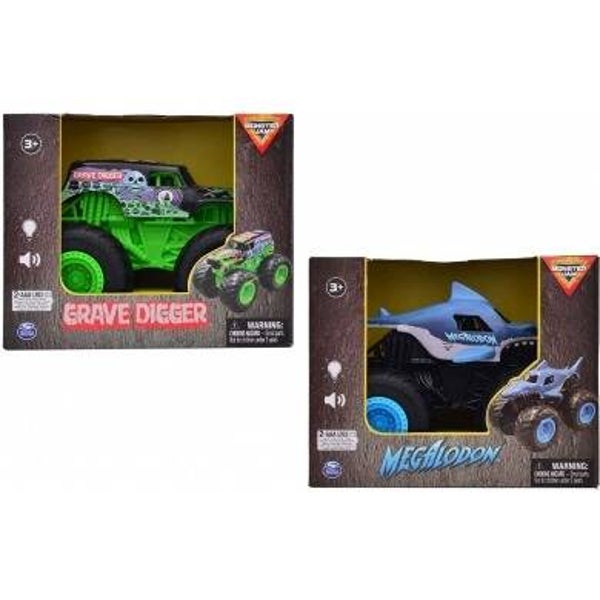 6071191	MONSTER JAM VEHICULO CON LUCES Y SONIDO 1:24 SURTIDO