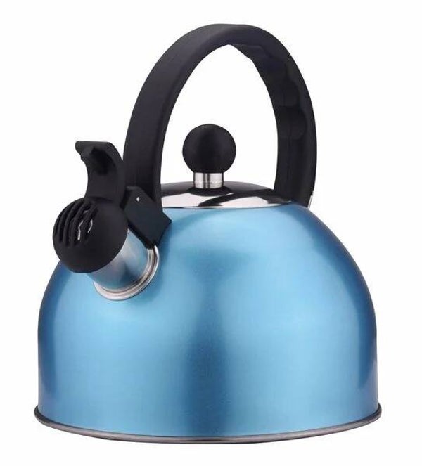 Y315-AZ20 Tetera silbadora de acero inoxidable Azul (2 lts)