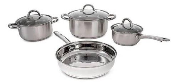 Y201-AS07	Batería de acero inoxidable 7 pzs