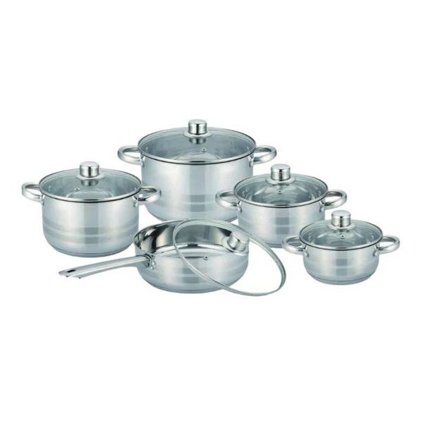 Y201-RY10	Batería de acero inoxidable 10 pzs