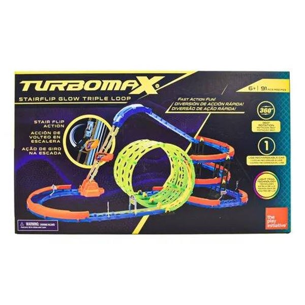 2050387 GLOW POWER TRACK TURBOTRAX PISTA CARRERAS
