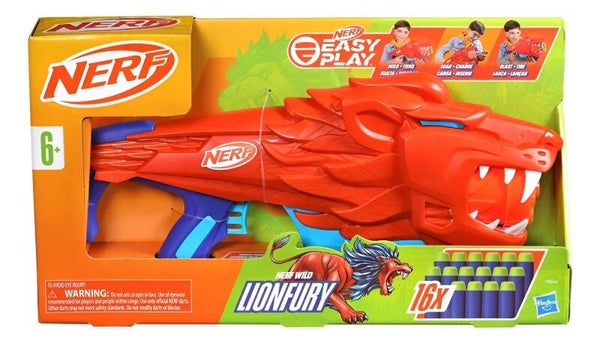 F8646	NERF EASY PLAY FURIO DE LEON SALVAJE