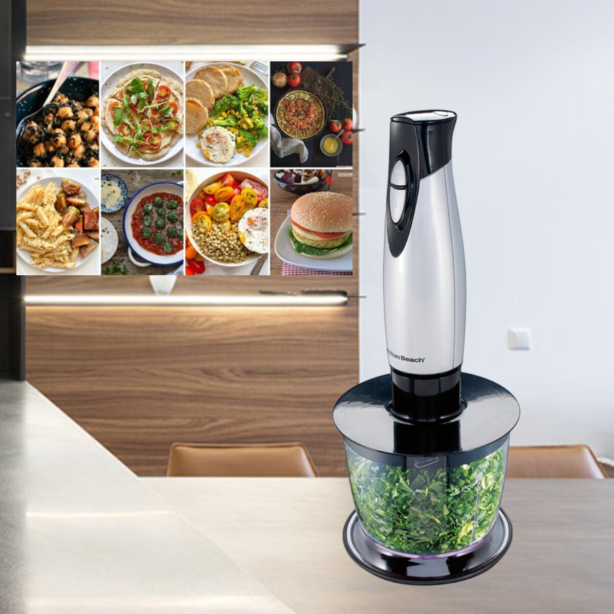 BATIDORA HAMILTON BEACH DE IMERSION 2 Ve