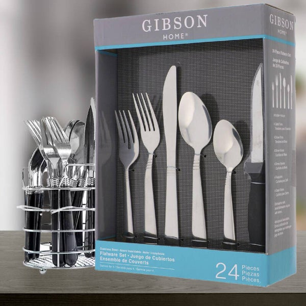 JUEGO DE CUBIERTOS 24 PIEZAS MODELO TRILLIUM PLUS 24