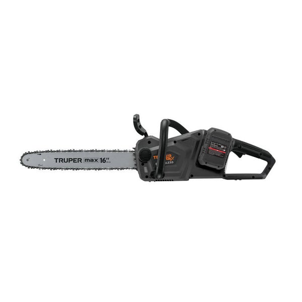 AM3K102491 Motosierra inalámbrica 40V, sin carbones, TRUPER MAX