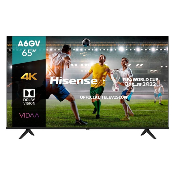 Pantalla LED Smart TV de 65 Pulgadas Hisense 65A6GV