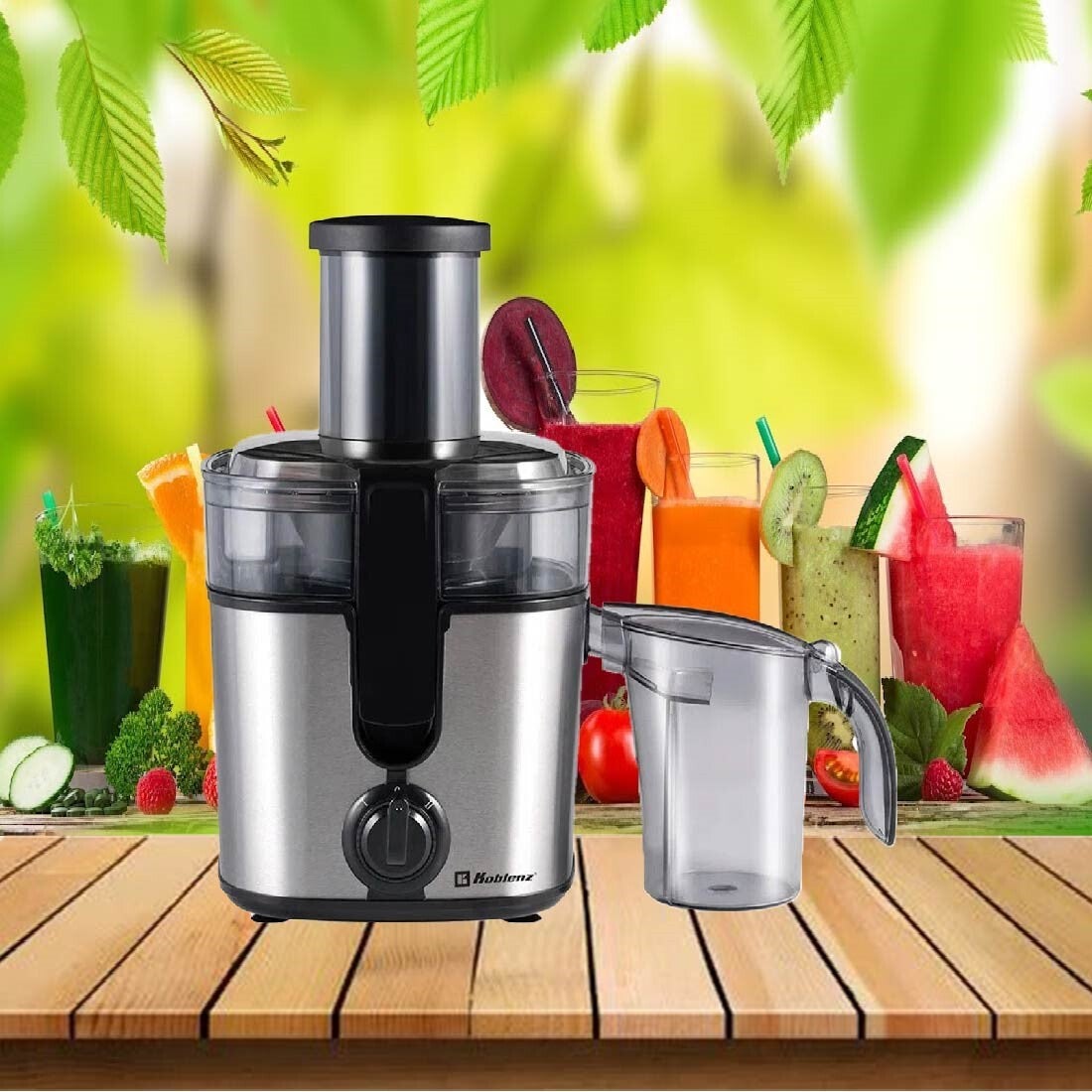 EXTRACTOR DE JUGOS KOBLENZ JEKM-500 IN