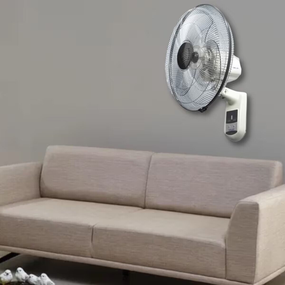 VENTILADOR MAN DE PARED 18 CROMO