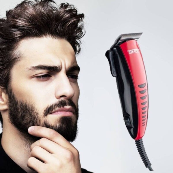RECORTADORA DE CABELLO KIT DOMESTICO ROJO TIMCO
