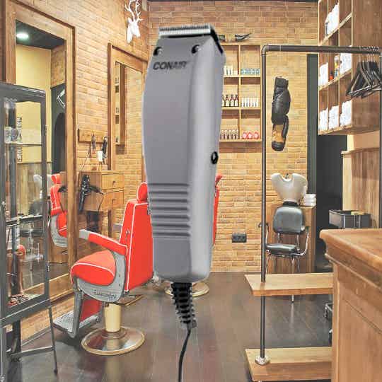 RECORTADORA DE CABELLO 12 PIEZAS CUCHILLAS ACERO INOXIDABLE NEGRO CONAIR