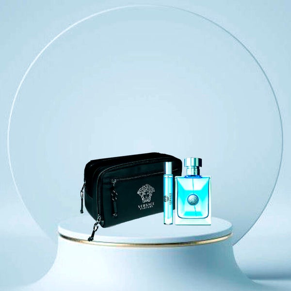 VERSACE POUR HOMME + MINIATURA 10ML + NECESER 100ML