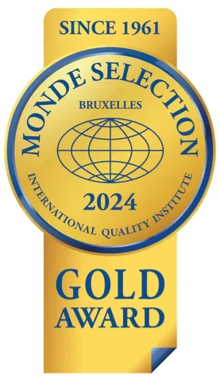 Gold award 2024 Monde Selection in de categorie diet & health