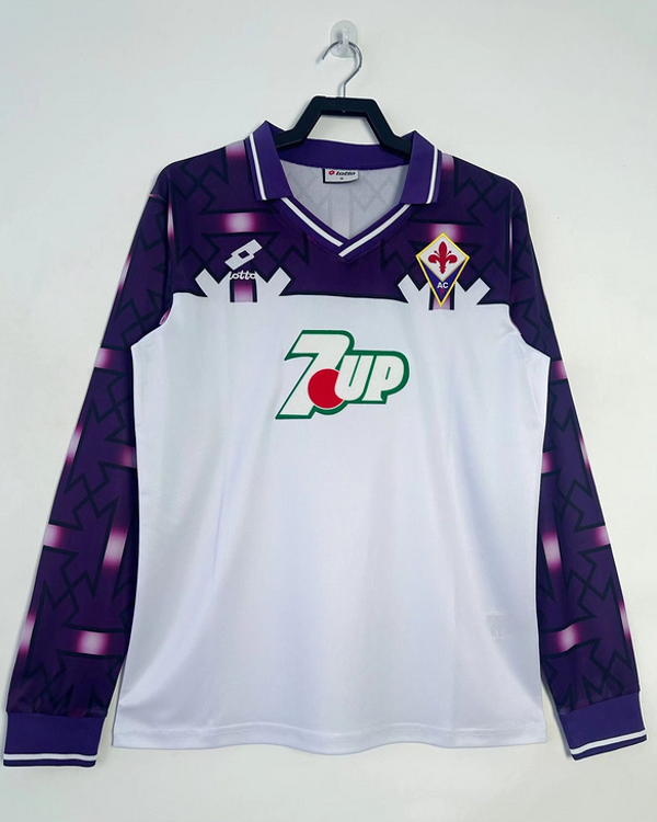 1992-93 Fiorentina away retro longsleeve