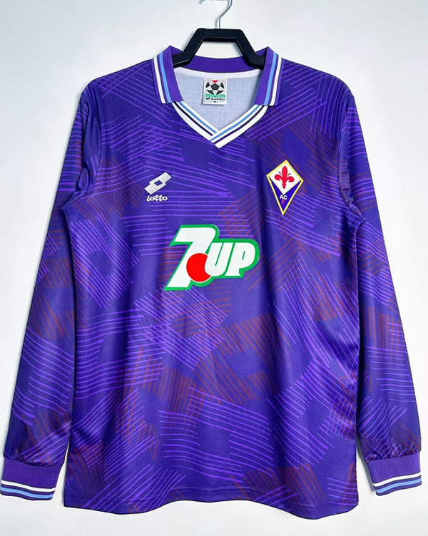 1992-93 Fiorentina home retro longsleeve