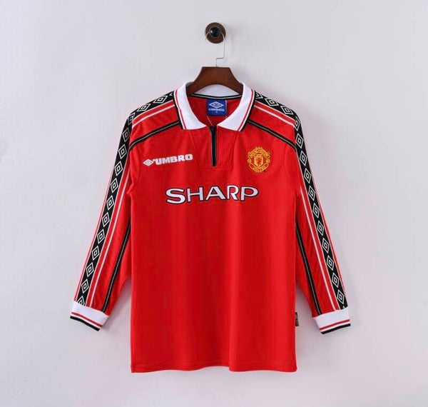 Manchester United home 1998-1999 long sleeve
