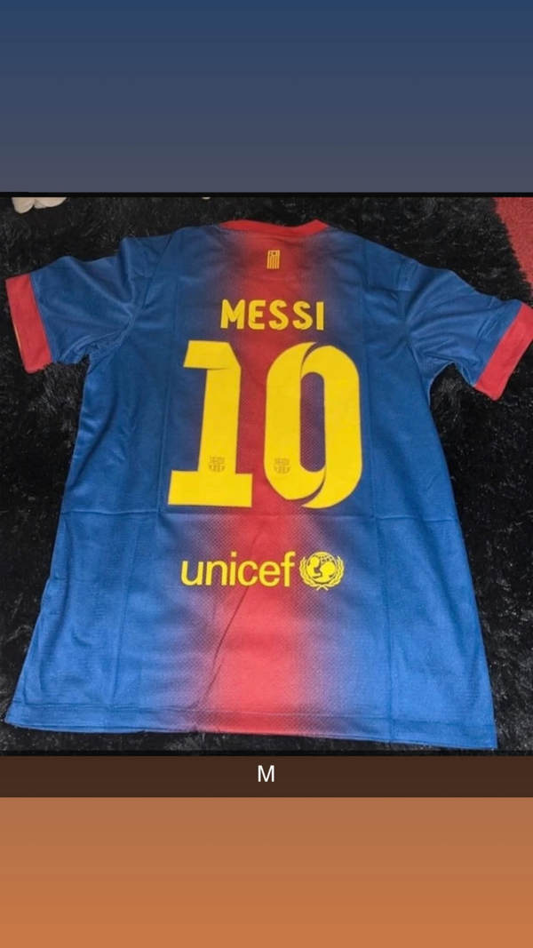 Instant Shipping FC Barcelona messi 2012/2013 MEDIUM