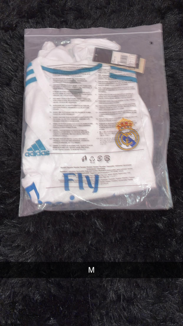 Instant Shipping  Real Madrid 2017-18 Home M