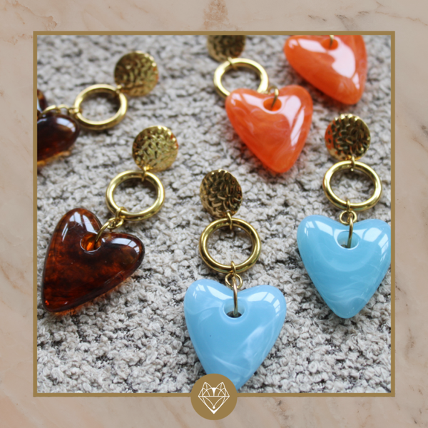 Oorbellen Sweet love