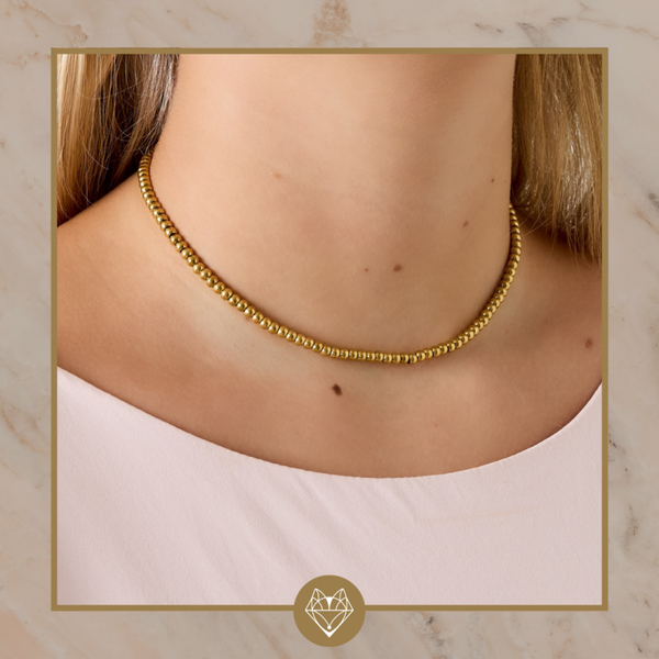 Ketting basic met kralen