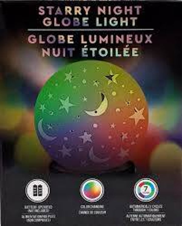 Starry Night Globe Light