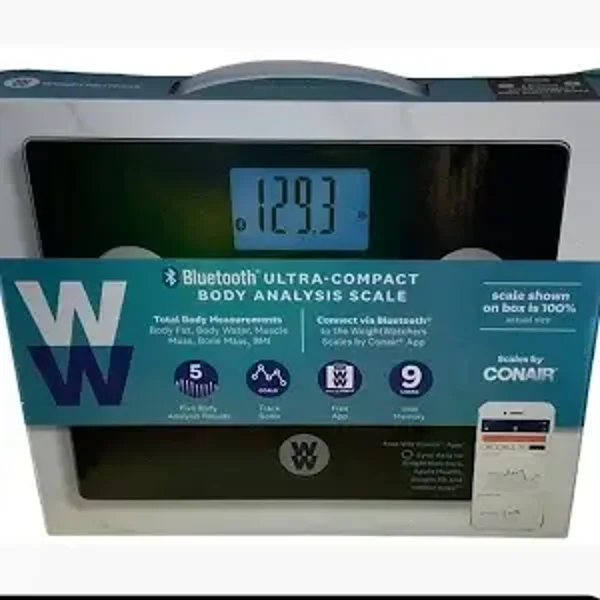 WW Scales by Conair Bluetooth Body Analysis Scale (Model WW941R)