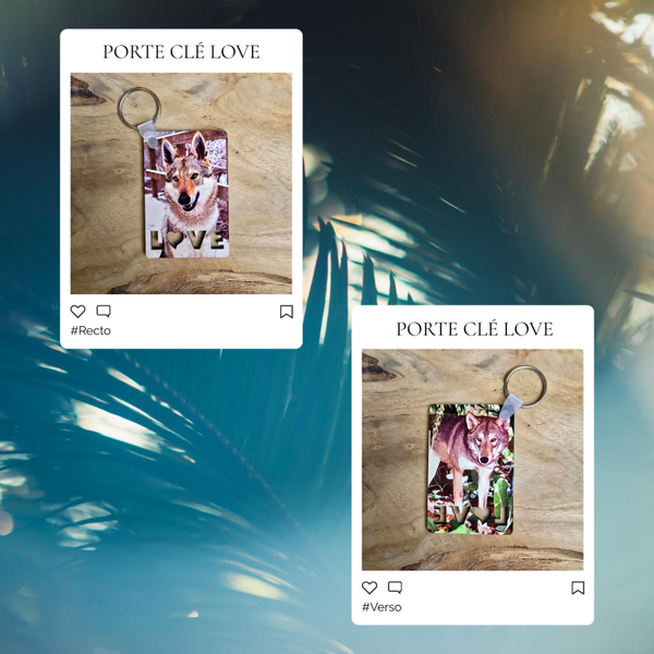 Porte clé Love