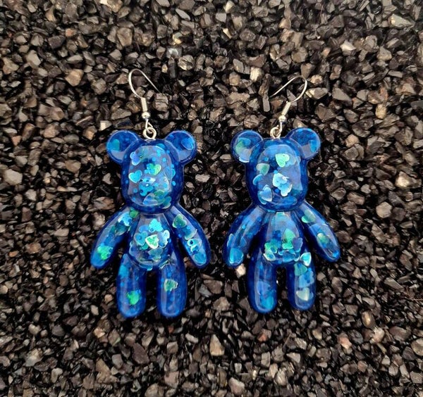 Boucles d'oreilles Ourson