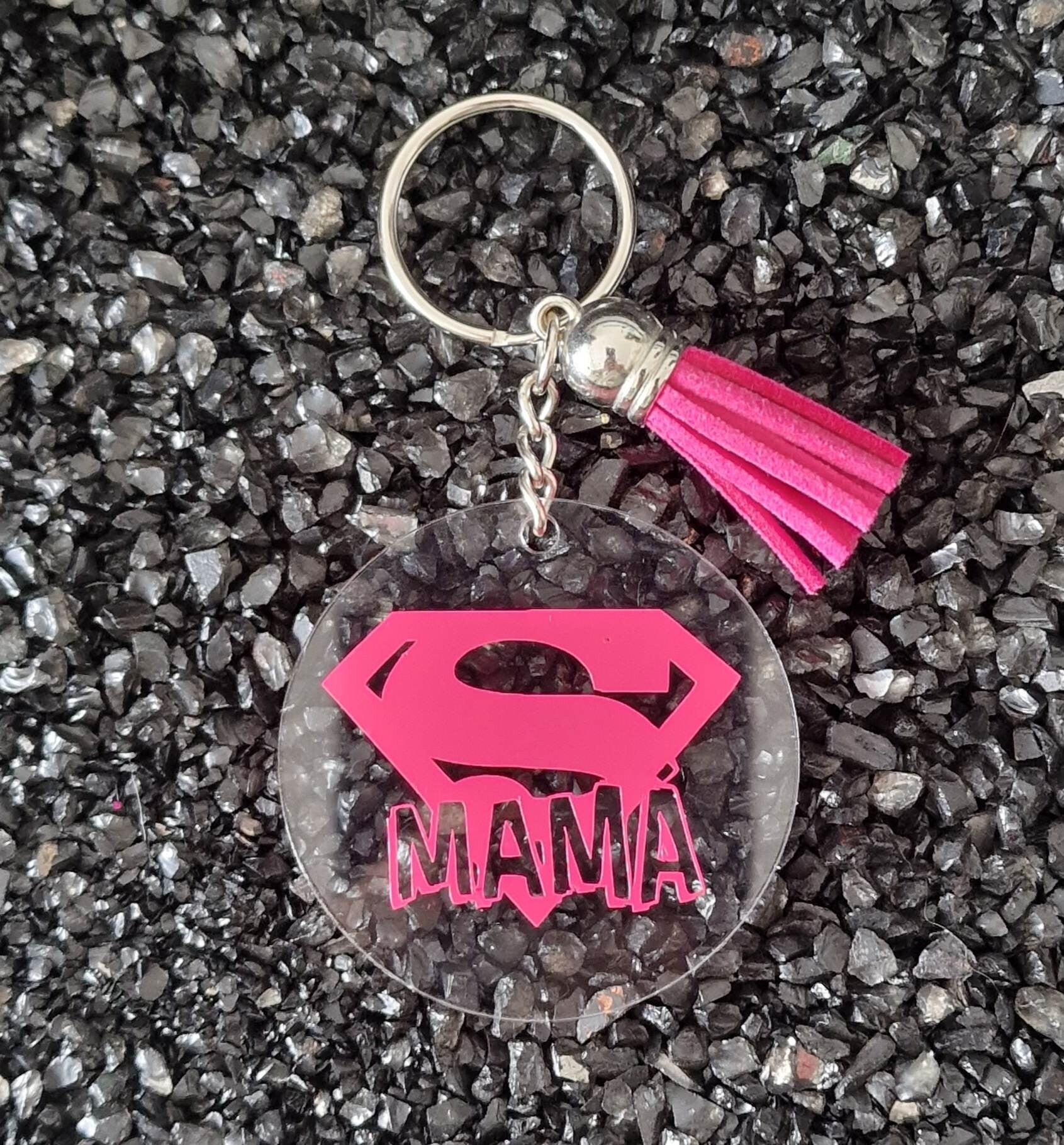 Porte Clé Super Maman