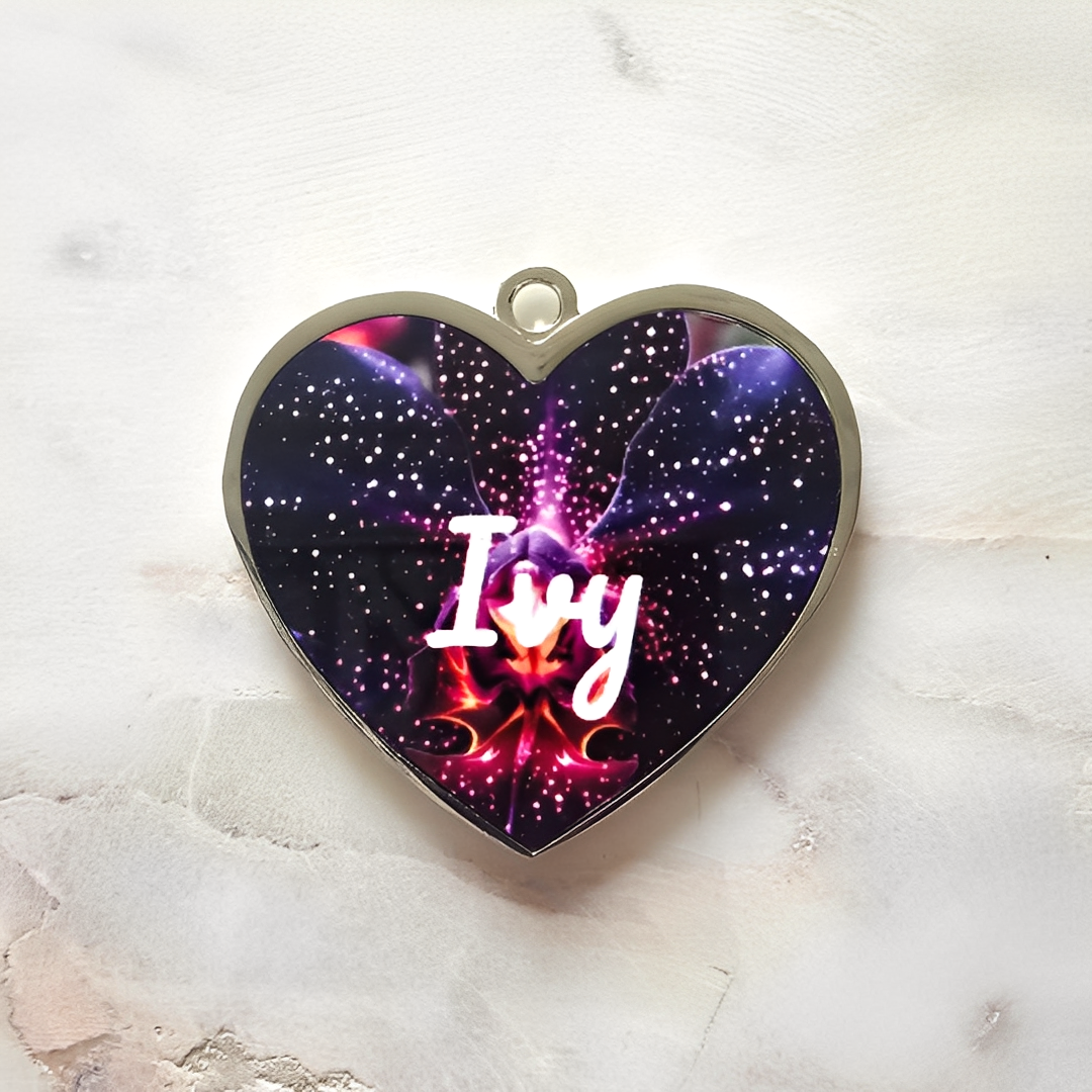 Médaille Coeur métalique