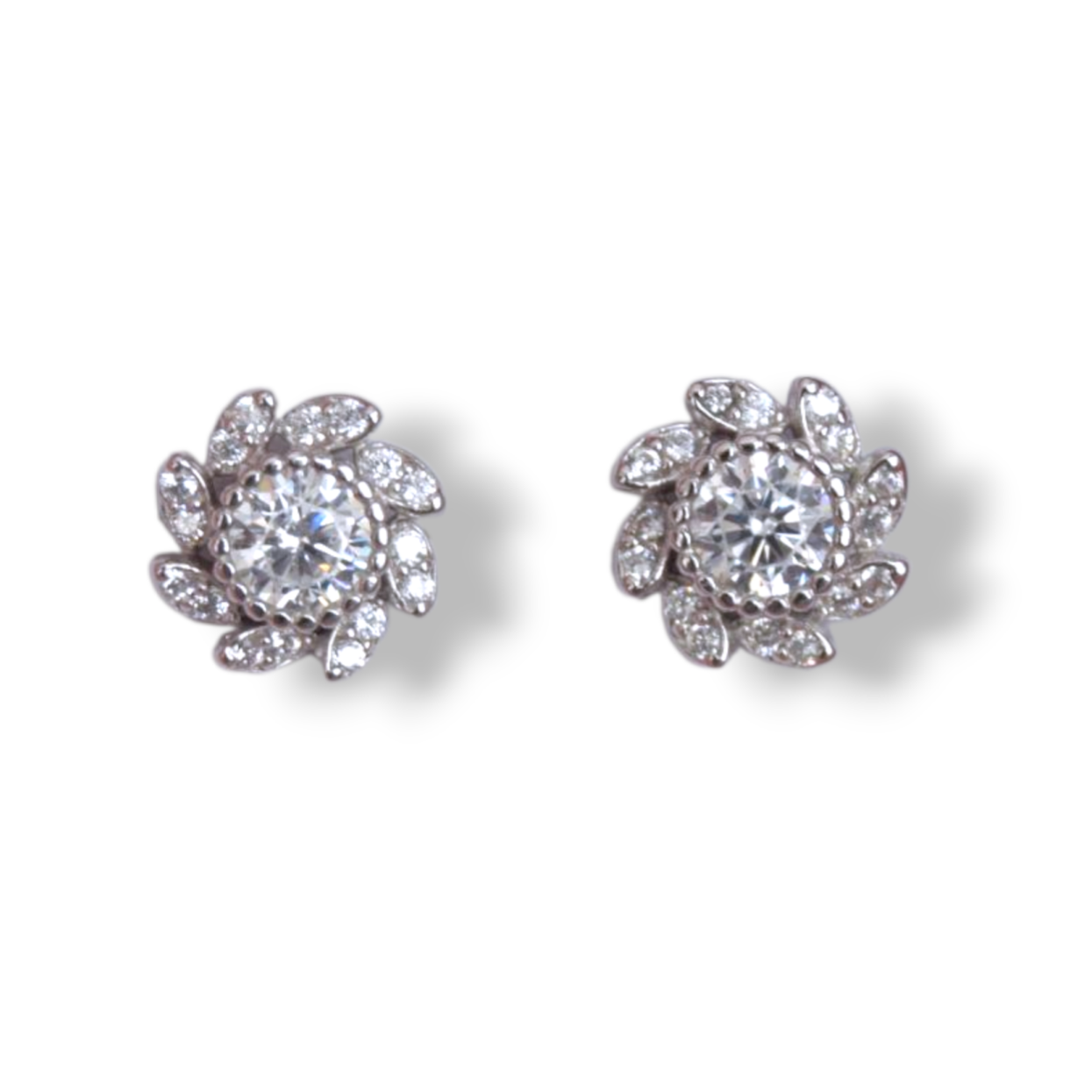 S925 Sun-Flower Earrings