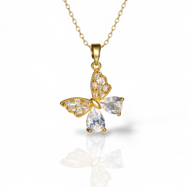 Gold Butterfly Necklace