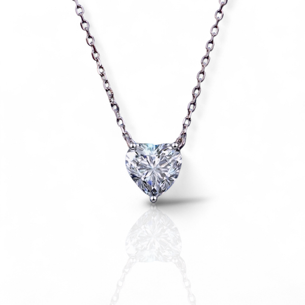 S925 Crystal Hearth Necklace