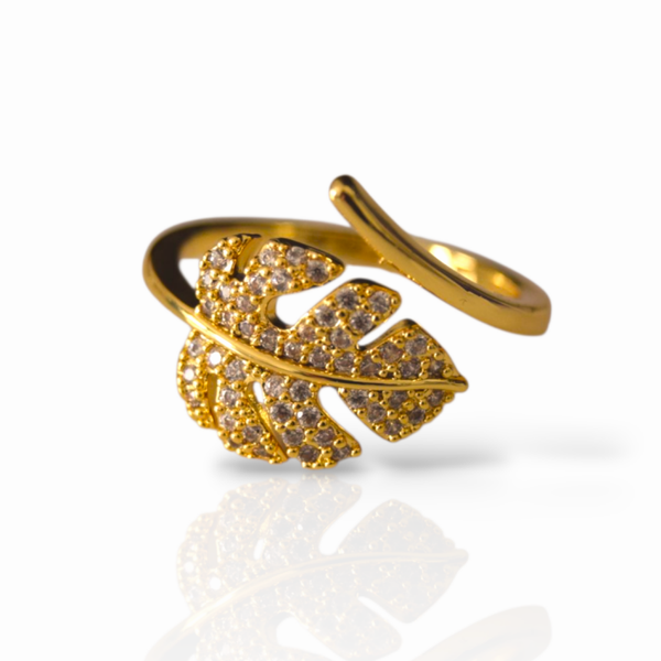 Gold Leaf Ring