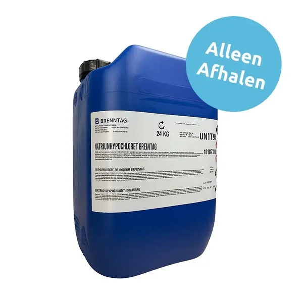 Softwash Natriumhypochloriet 12.5% 24KG